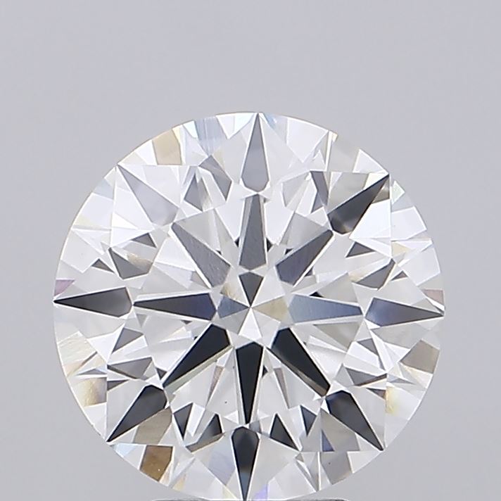 3.18ct round lab-grown diamond E/VS1, 9.40mm, IGI certified.