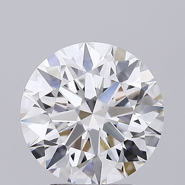 3.14ct round lab-grown diamond E/VS1, 9.31mm, IGI certified.