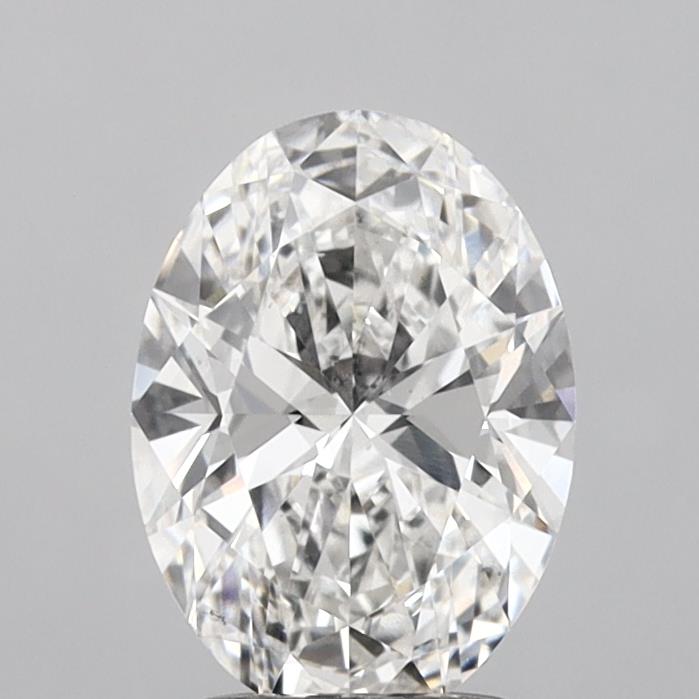 1.79ct Oval Lab-Grown Diamond E/VS2, 9.67mm ID