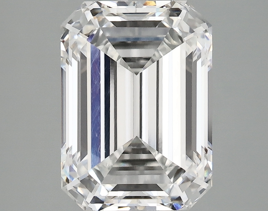 3.31ct Emerald Cut Lab-Grown Diamond, E Color, VVS2 Clarity