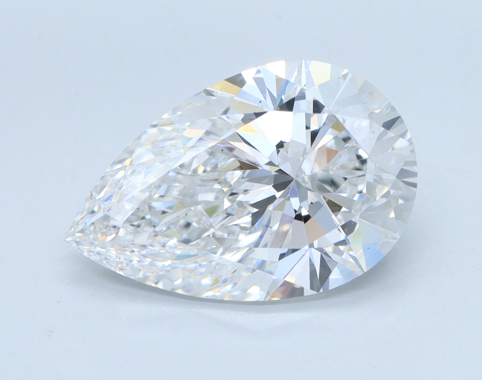 4.52ct Pear Cut Lab-Grown Diamond, D Color, VS2 Clarity, IGI Certified