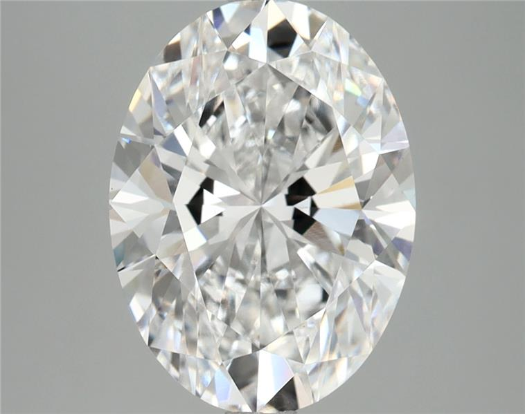 3.77ct Oval lab-grown diamond