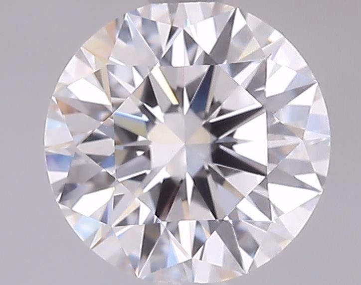 2.07ct round lab-grown diamond, E color, VVS2 clarity, 8.20mm ID