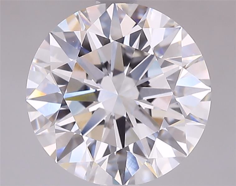 3.37ct Round E/VVS2 Lab Diamond, 9.57mm ID, IGI Certified