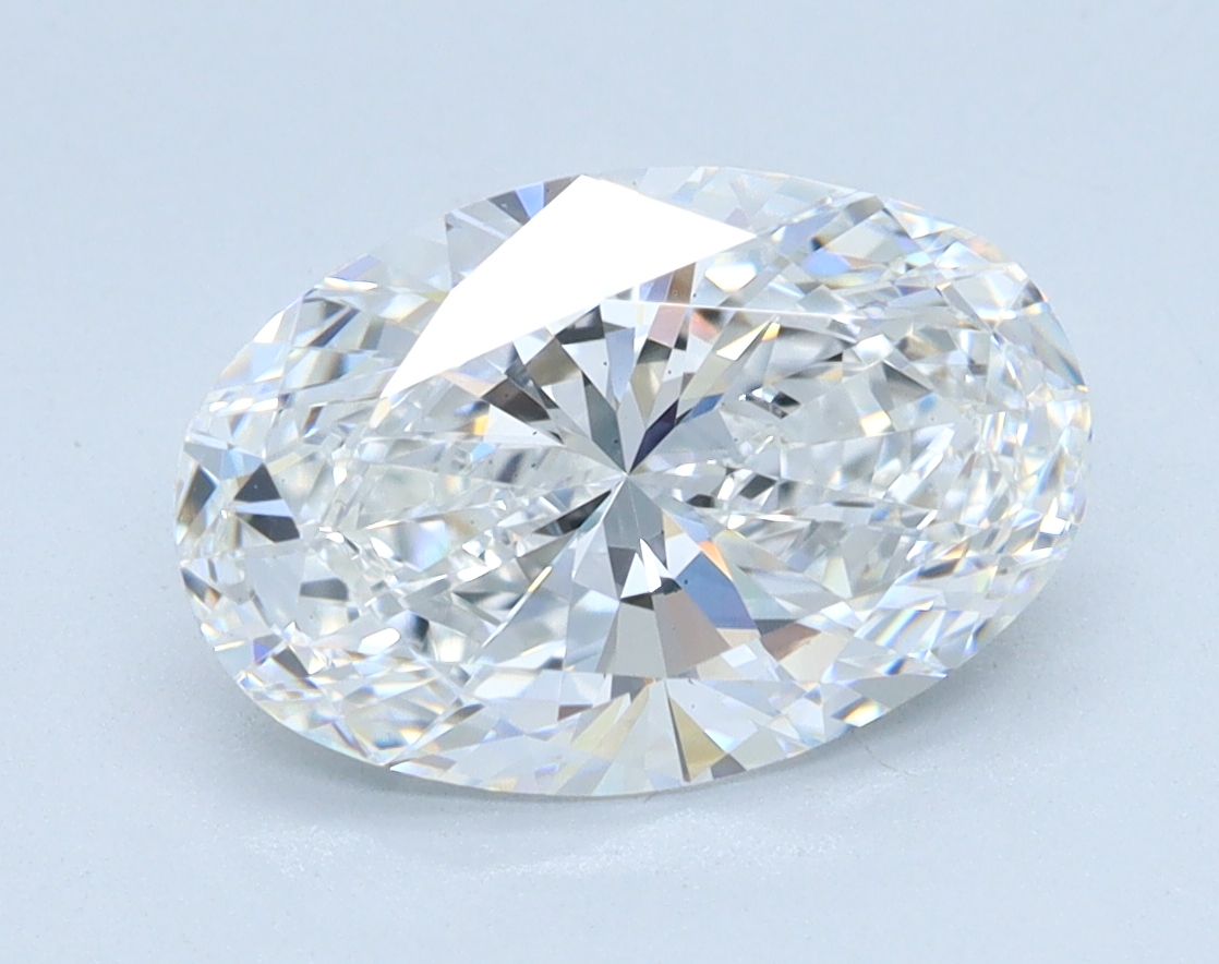 2.07ct Oval Lab Diamond, D/VS2, 10.56mm ID