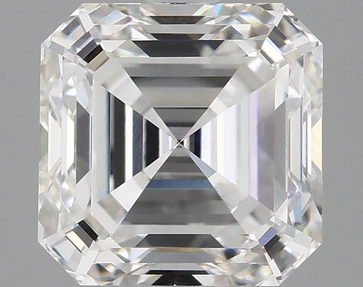 2.55ct Lab-Grown Diamond, Asscher Cut, F/VVS1 Clarity