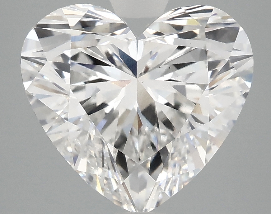 4.09ct Heart Cut Lab-Grown Diamond, F/VS2, 10.08mm ID