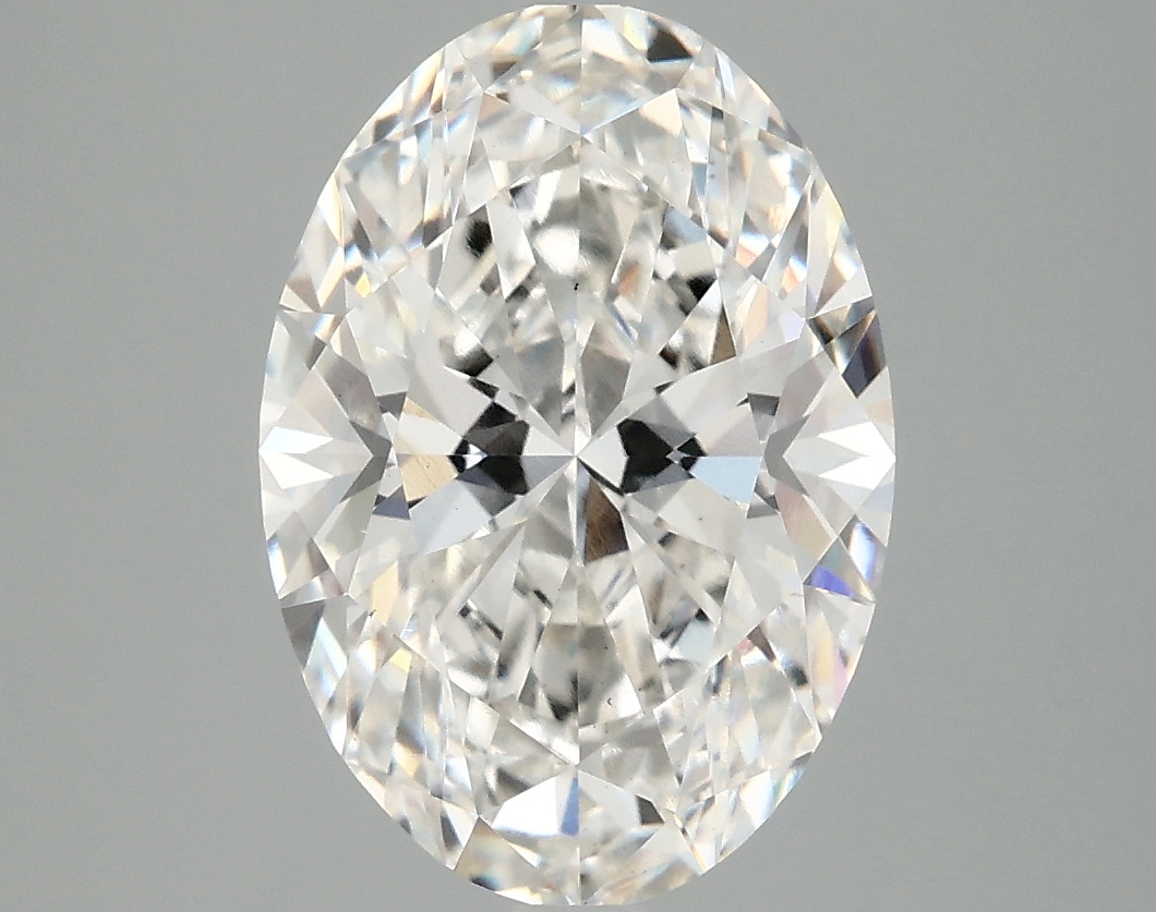 3.59ct Oval Lab-Grown Diamond, F/VS1, 12.41mm ID