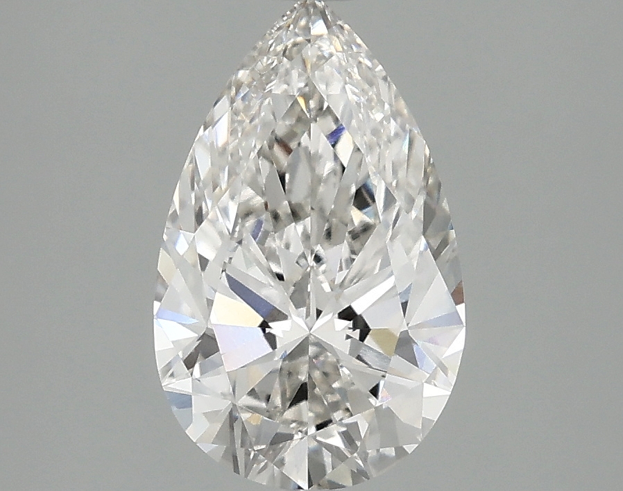 1.83ct Pear Cut Lab-Grown Diamond, F/VVS2, 10.83mm ID