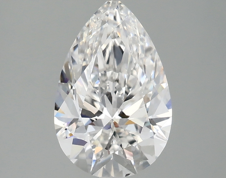 1.91ct lab-grown pear diamond E/VS2, 10.66mm ID