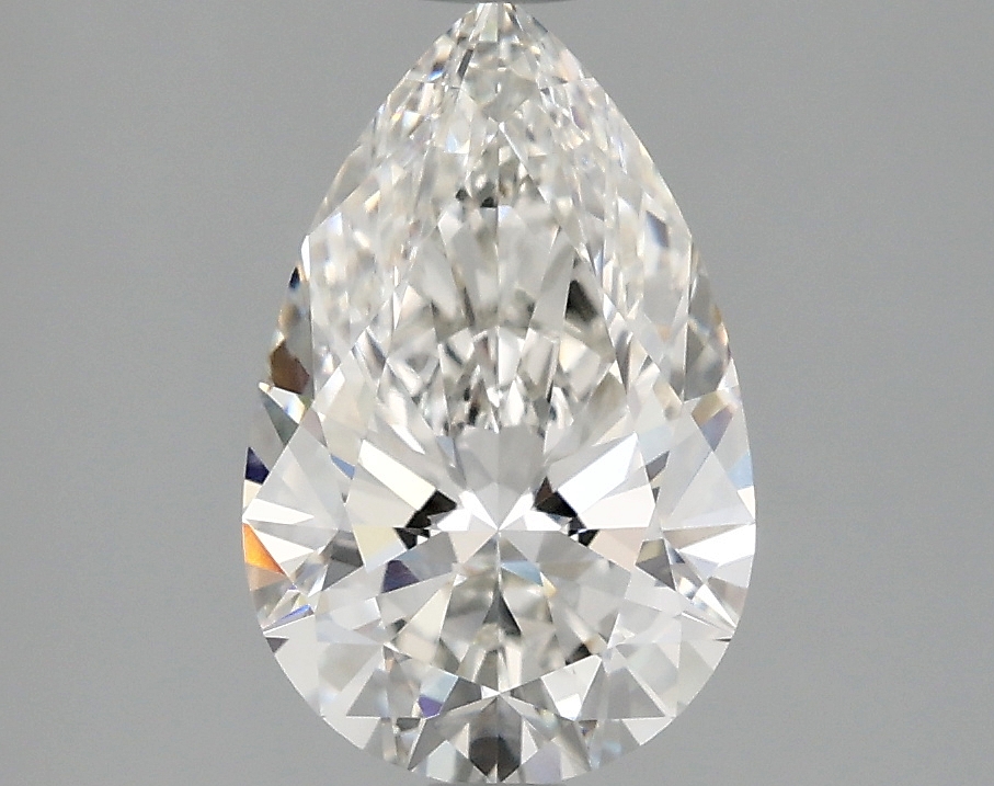 1.91ct Pear Cut Lab-Grown Diamond, F/VVS2, 10.96mm ID