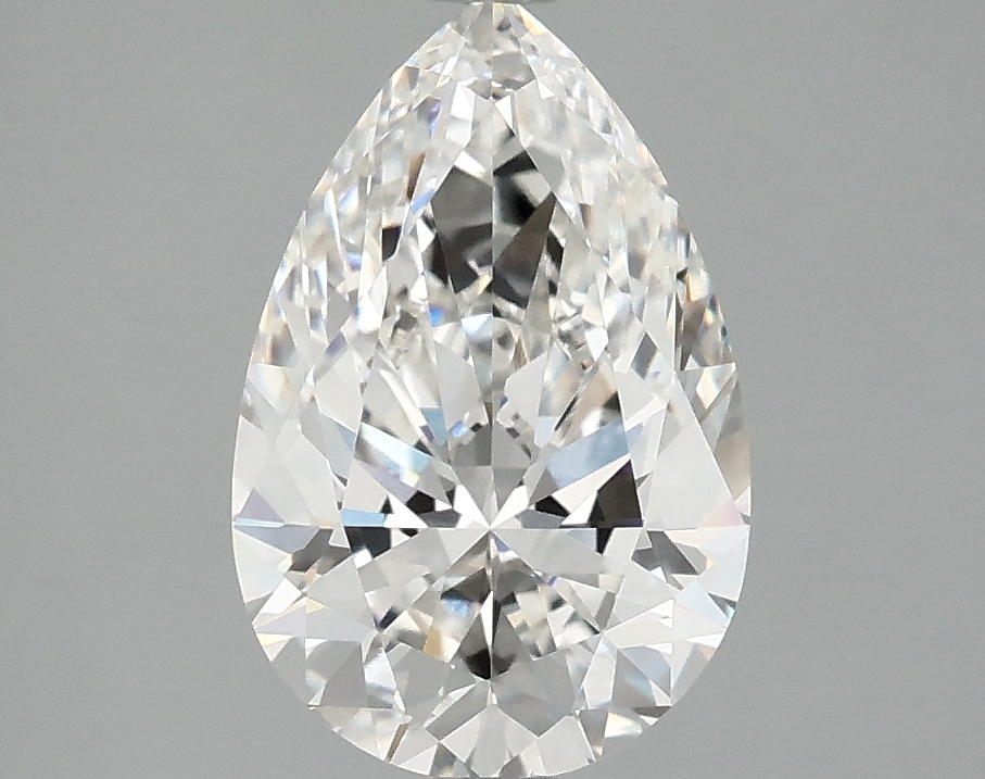 2.35ct Pear Cut Lab-Grown Diamond, F/VVS2, 11.26mm ID