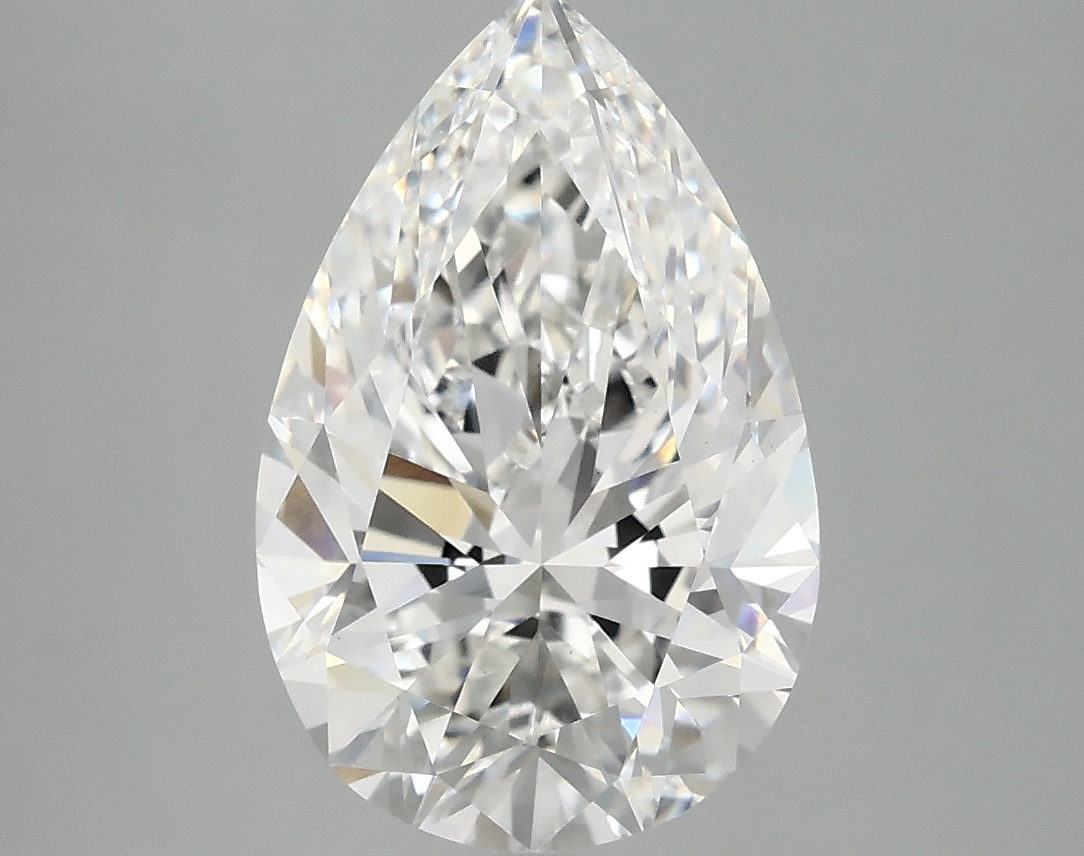 3.56ct Pear lab-grown diamond