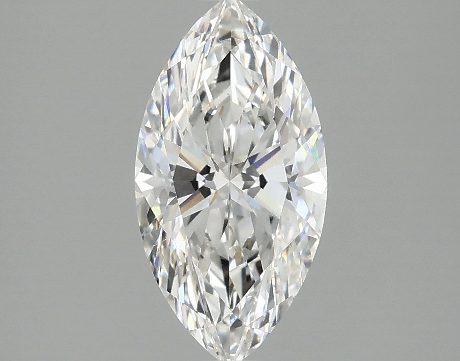 1.4ct lab-grown marquise diamond, F color, VS2 clarity, 11.36 x 5.83 x 3.71mm