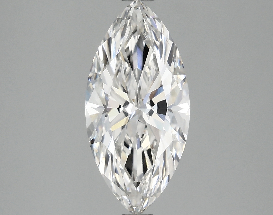 1.88ct lab-grown marquise diamond, F color, VVS2 clarity, 13.22x6.35mm measurements