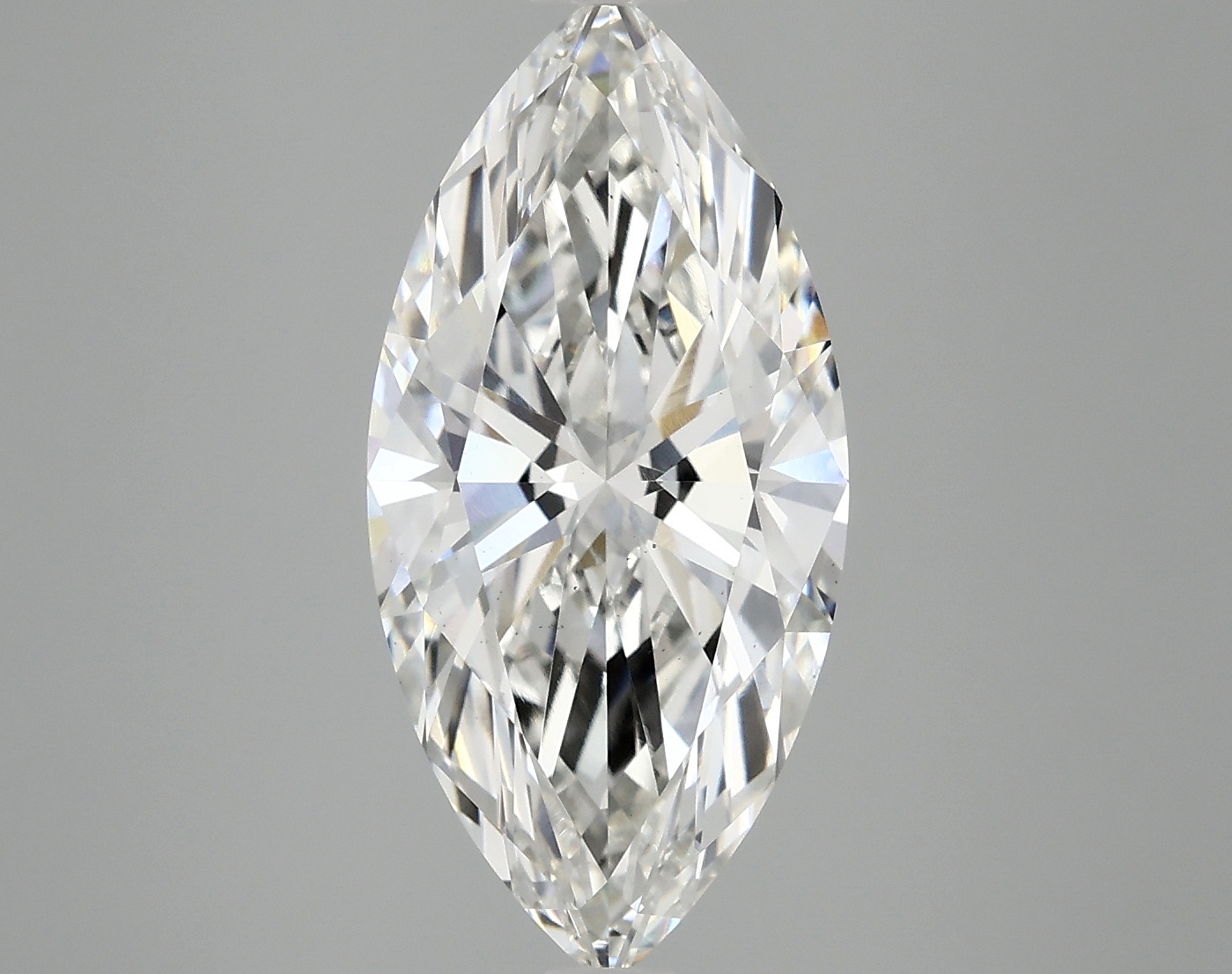 3.8ct lab-grown marquise diamond, F/VS1, 16.84mm x 8.15mm x 4.96mm
