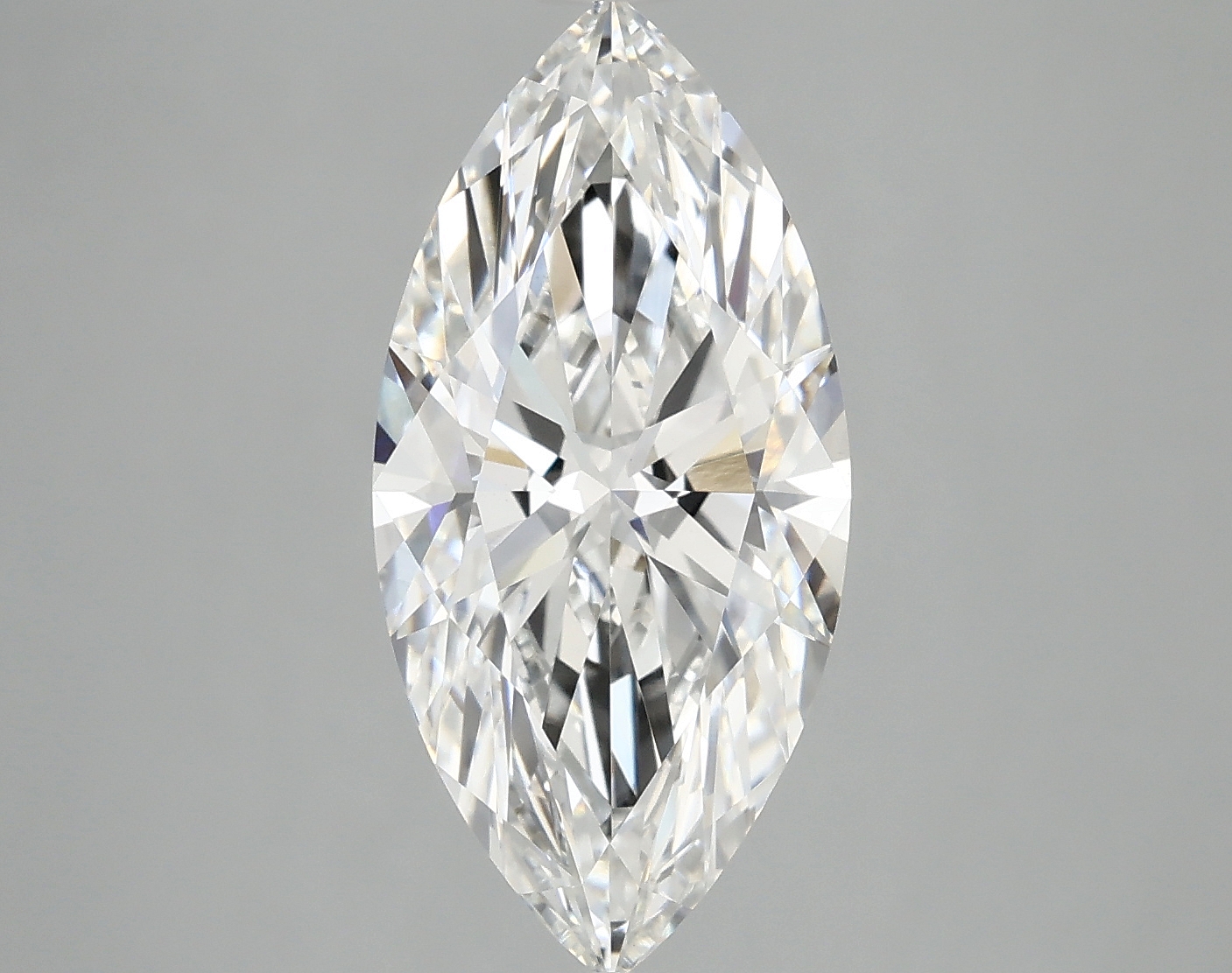 3.91ct Marquise lab-grown diamond, F/VVS2, 16.83x8.09x5.13mm