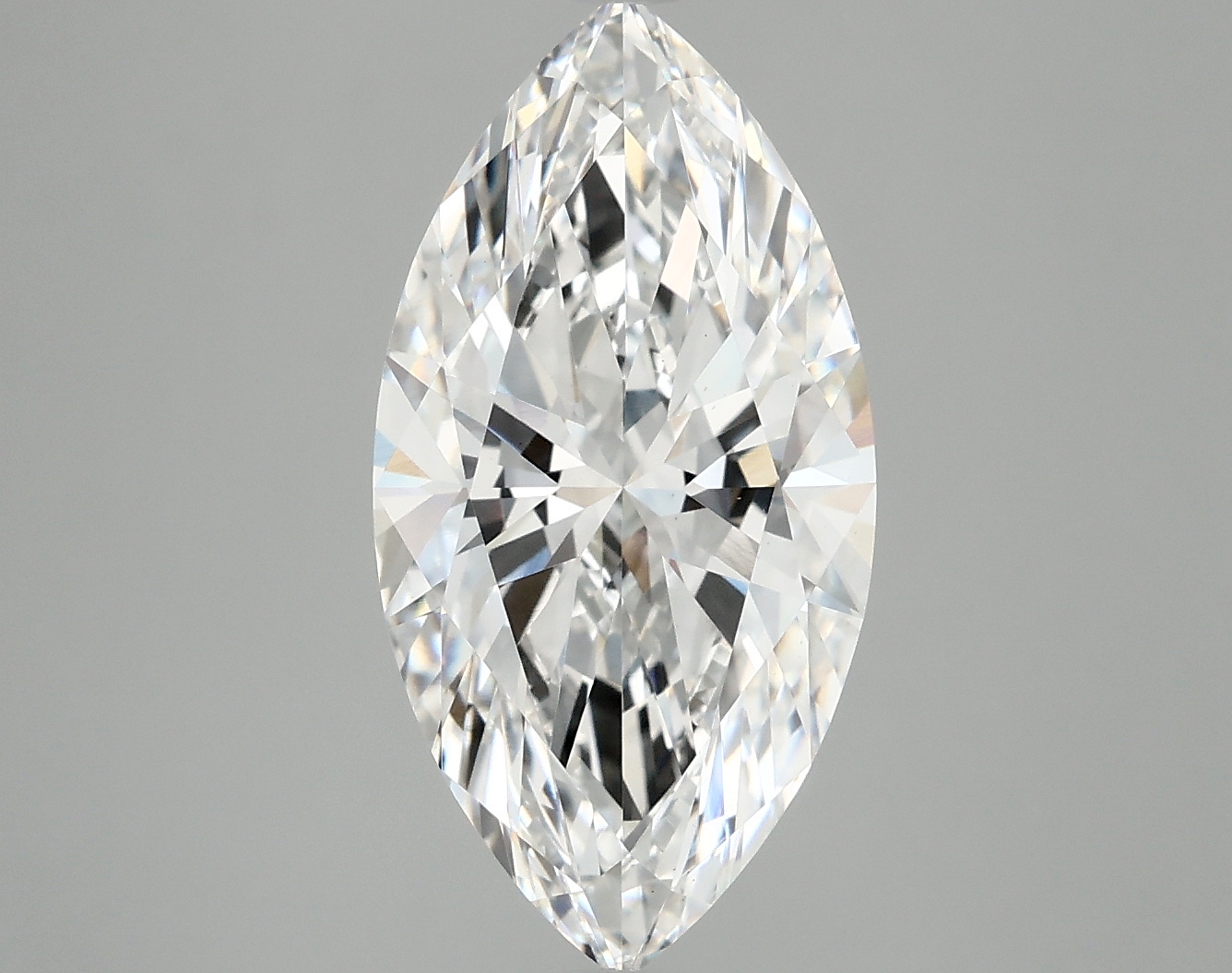 3.92ct marquise cut lab-grown diamond, E color, VS1 clarity, IGI certified