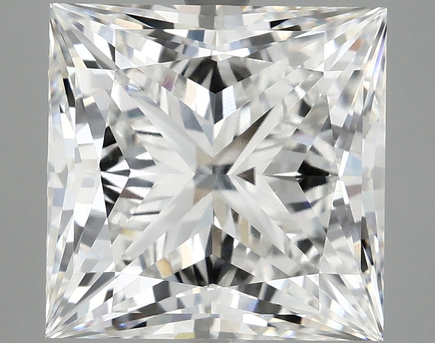 6.21ct Princess lab-grown diamond