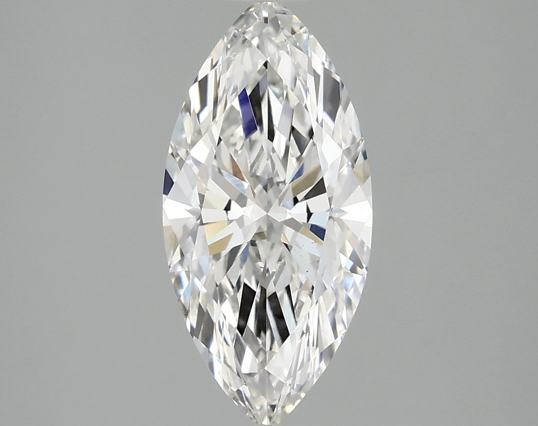 1.63ct lab-grown marquise diamond, F color, VVS1 clarity, 12.70 x 6.06 x 3.77mm