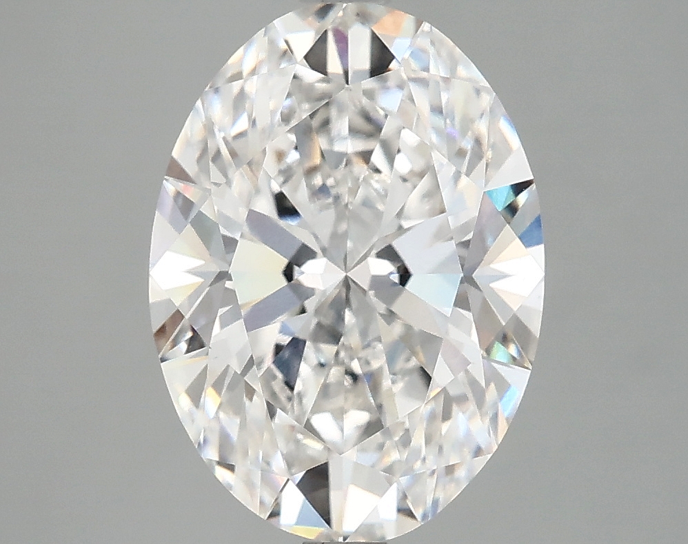 3.78ct Oval Lab-Grown Diamond, E/VVS2, 12.15mm ID