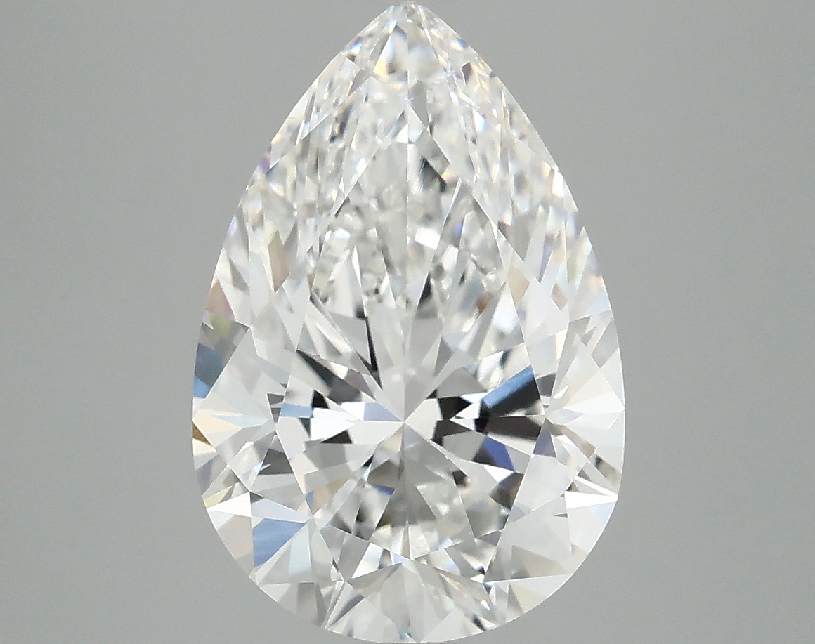 4.56ct Pear Lab Diamond E/VS1, 13.92mm ID