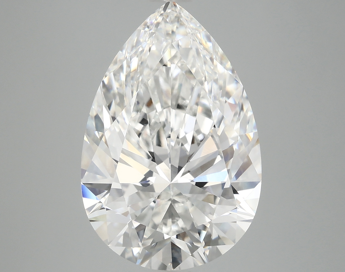 Lab-grown 6.51ct Pear Diamond, E/VVS2, 15.67mm ID