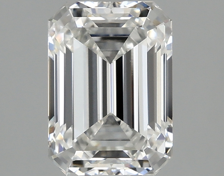 1.9ct Emerald Cut Lab-Grown Diamond, E Color, VVS2 Clarity, 8.32mm ID