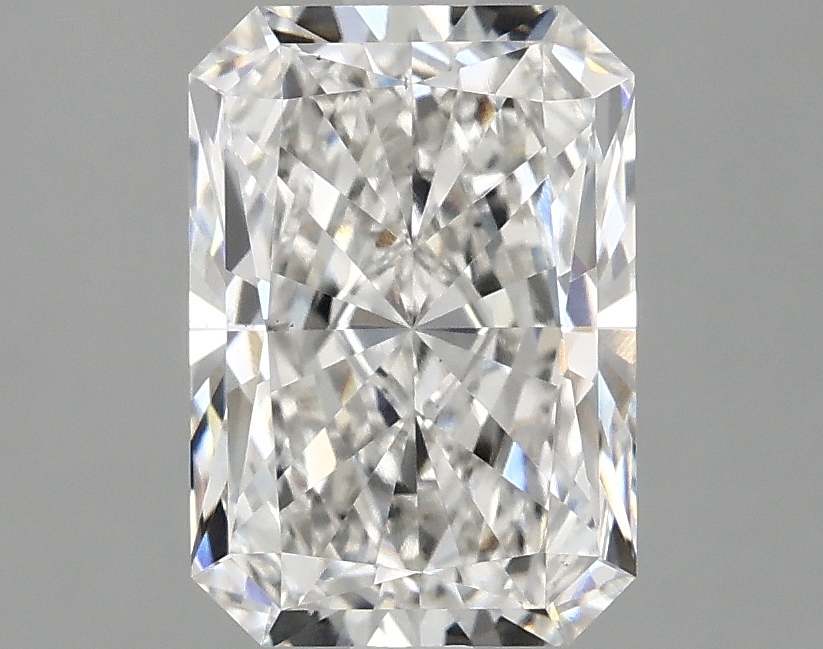 2.29ct Radiant cut lab-grown diamond, F color, VS1 clarity, 9.44mm ID