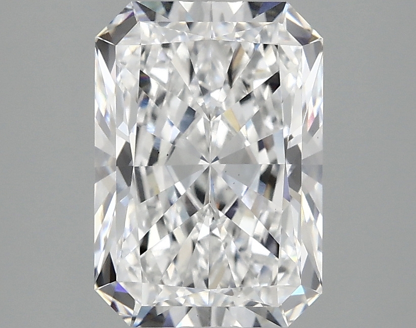 2.43ct Radiant cut lab-grown diamond, D/VS1, 9.51mm ID