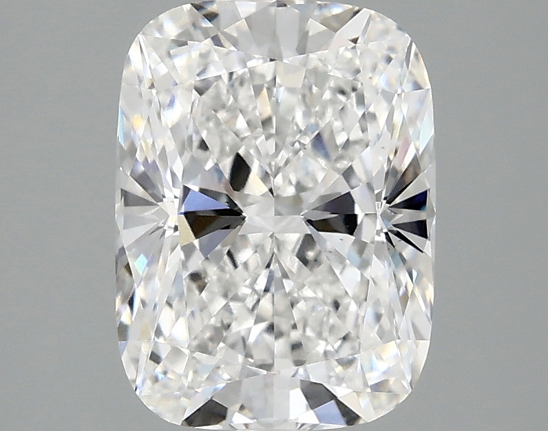 2.35ct Cushion Cut Lab Diamond, D Color, VS2 Clarity