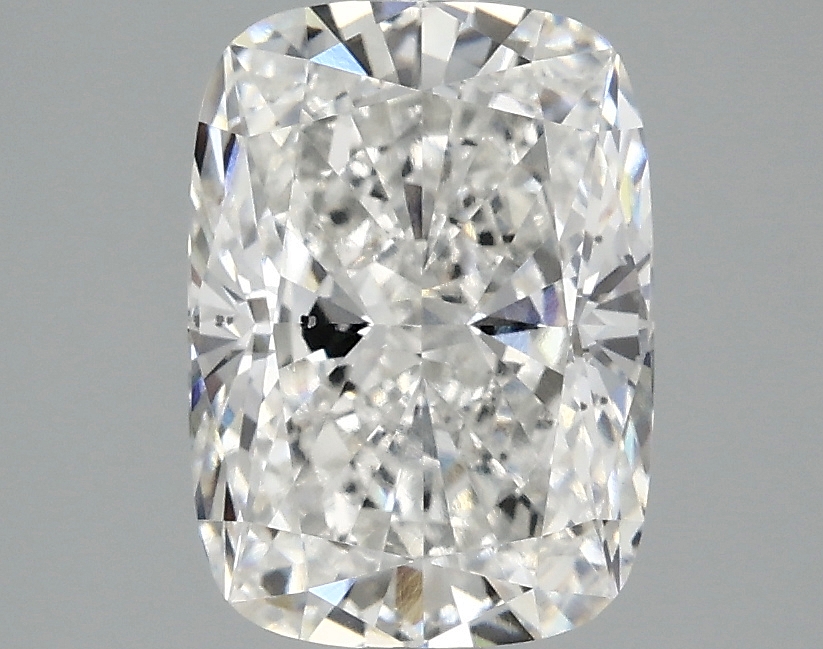 2.44ct Cushion Cut Lab Diamond, F Color, VS2 Clarity, 9.66mm ID