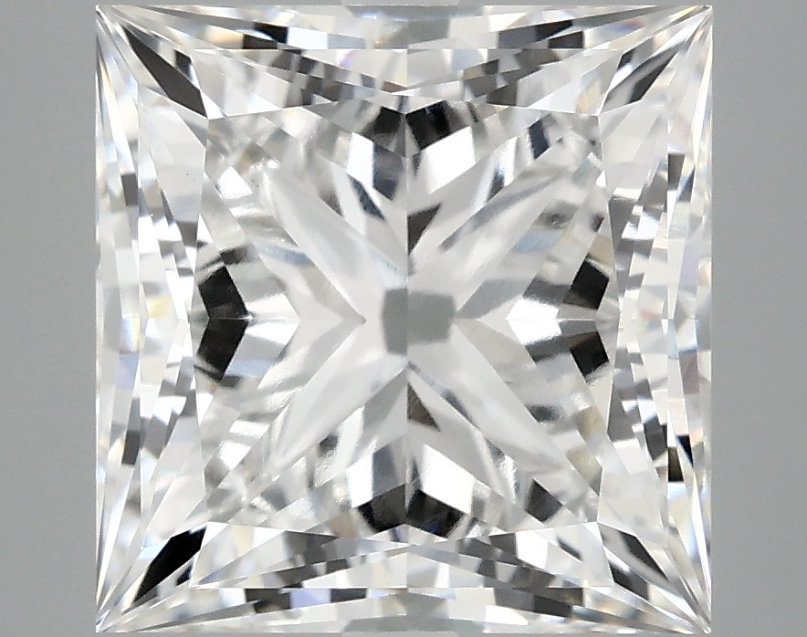 6.13ct Princess lab-grown diamond