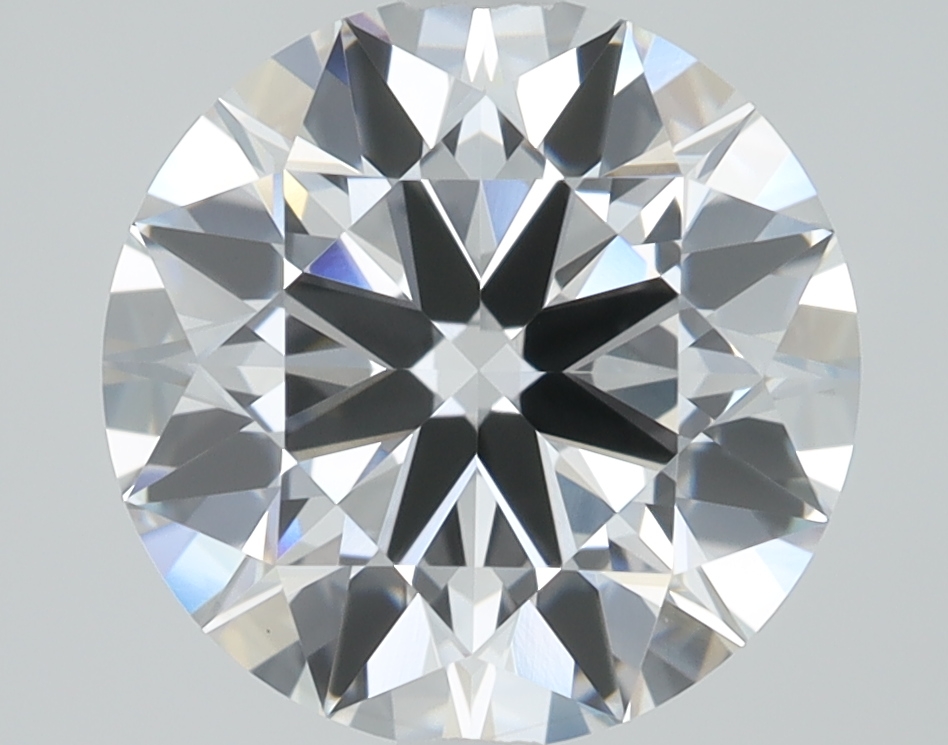 1.06ct round lab-grown diamond, D color, VS1 clarity, 6.55mm ID
