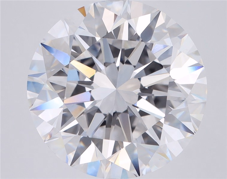 1.1ct Round Lab-Grown Diamond, D/VS1, 6.53mm ID