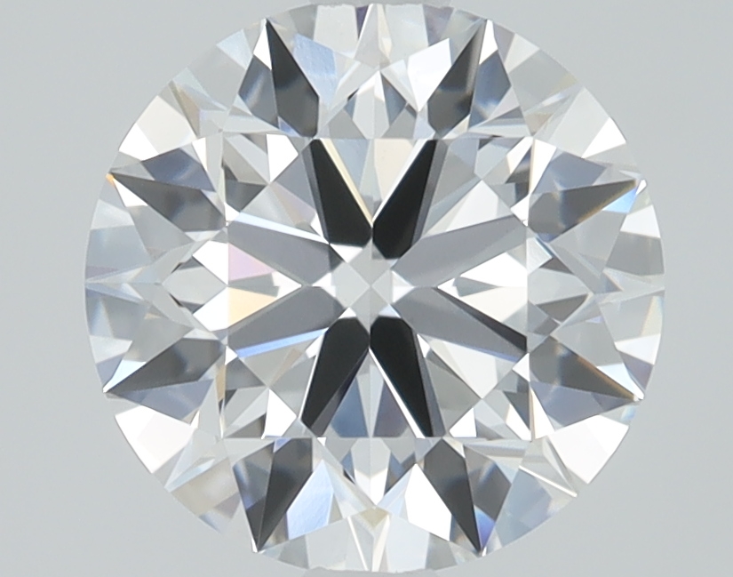 1.1ct round lab-grown diamond, D color, VS1 clarity, IGI certified, 6.53mm ID