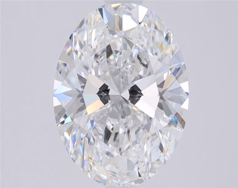 1.04ct oval lab-grown diamond, D/VVS1, 8.40mm ID