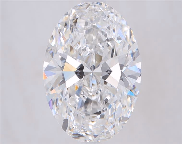 1.07ct Oval Lab-Grown Diamond, D/VVS1, 8.25mm ID
