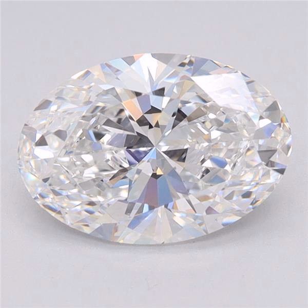 1.13ct Oval Lab-Grown Diamond, D/VS1, 8.49mm ID