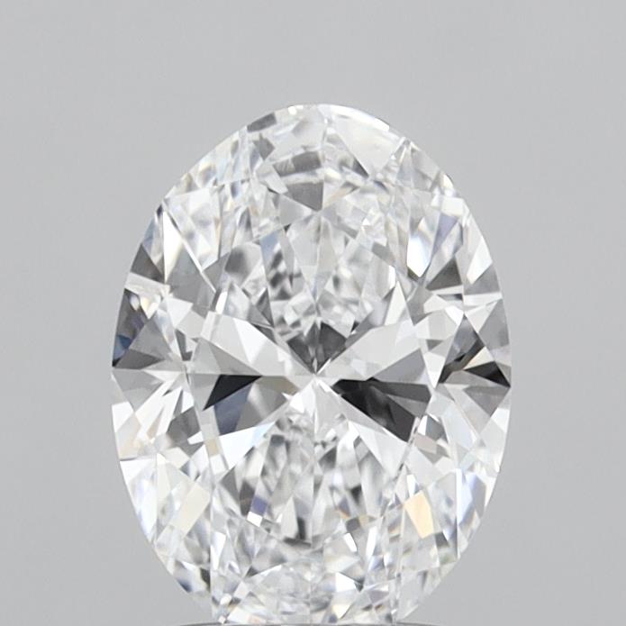 1.54ct Oval Lab-Grown Diamond, E/VVS1, 9.21mm ID