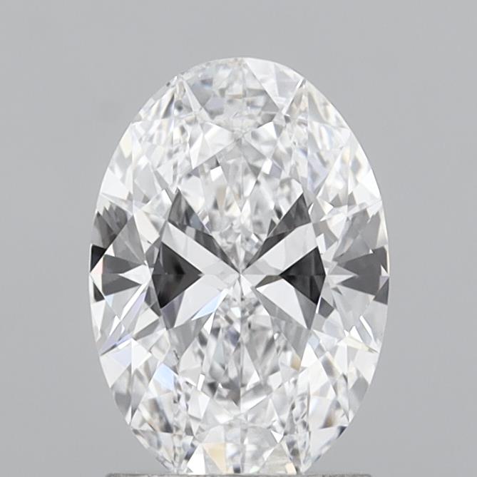 1.6ct Oval Lab-Grown Diamond, D/VVS2, 9.79mm ID