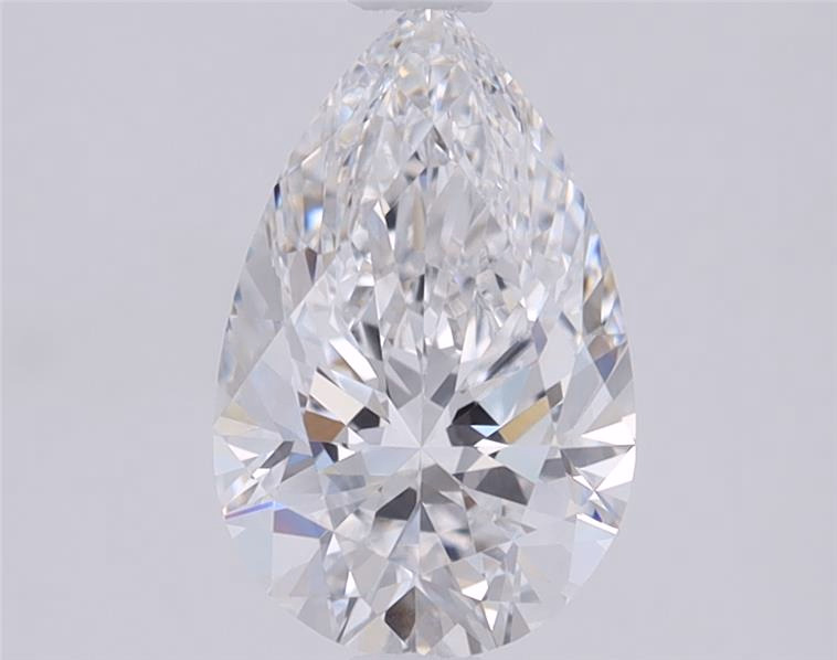1ct Pear Cut Lab-Grown Diamond, D/IF, 9.04mm ID