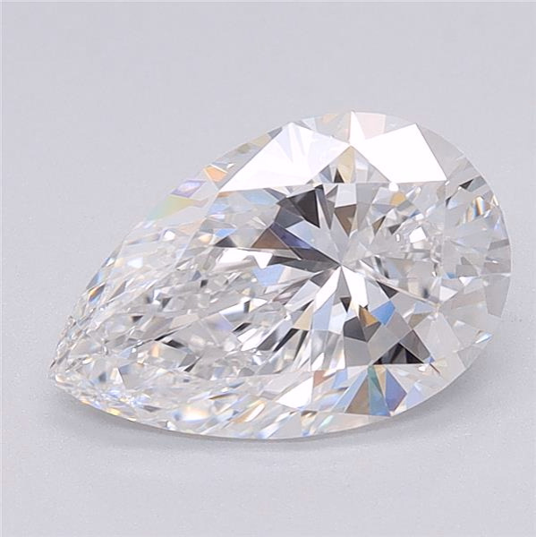3.02ct Pear lab-grown diamond