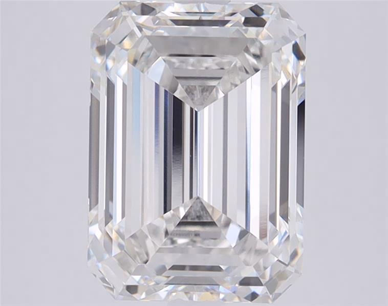 1.42ct Emerald Cut Lab-Grown Diamond, D/IF, 7.49mm ID