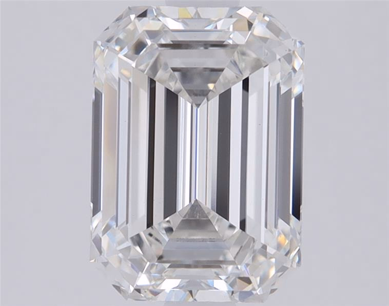 1.48ct Emerald Cut Lab-Grown Diamond, D/IF, 7.28mm ID