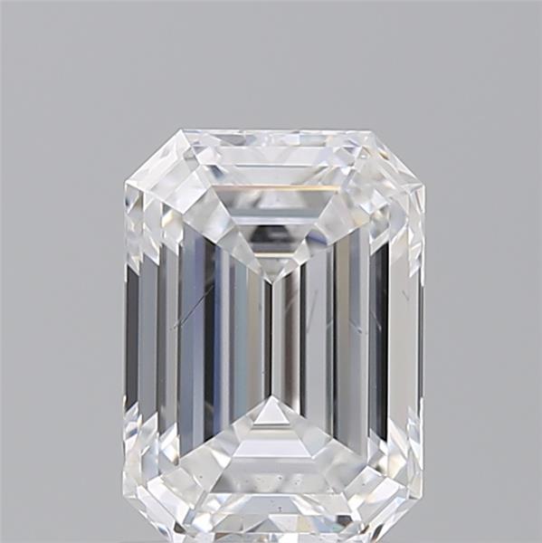 1.51ct Emerald Cut Lab-Grown Diamond, 7.90mm ID, D Color, SI1 Clarity