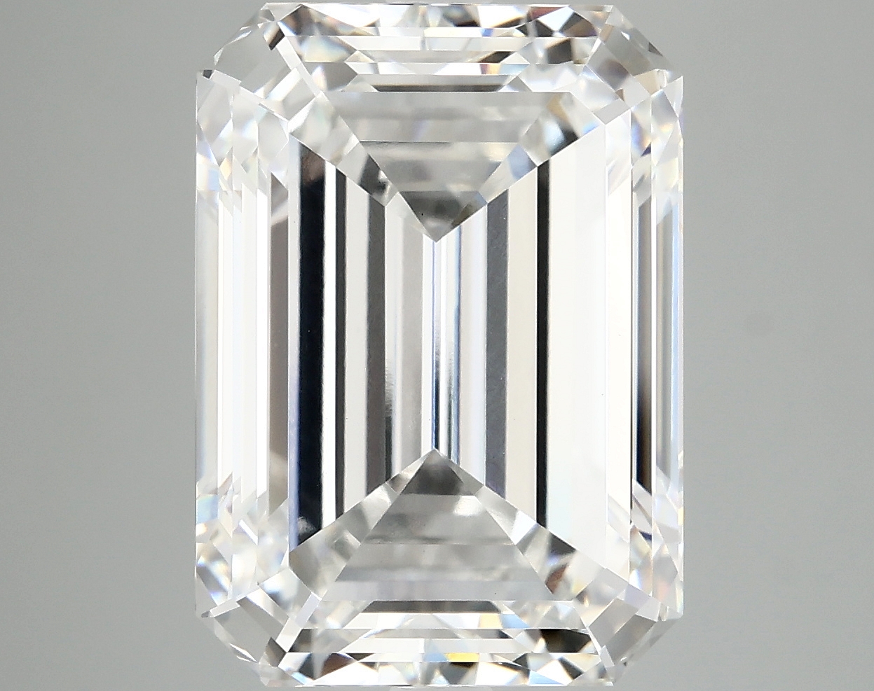 10.22ct lab-grown emerald diamond, F color, VS1 clarity, IGI certified