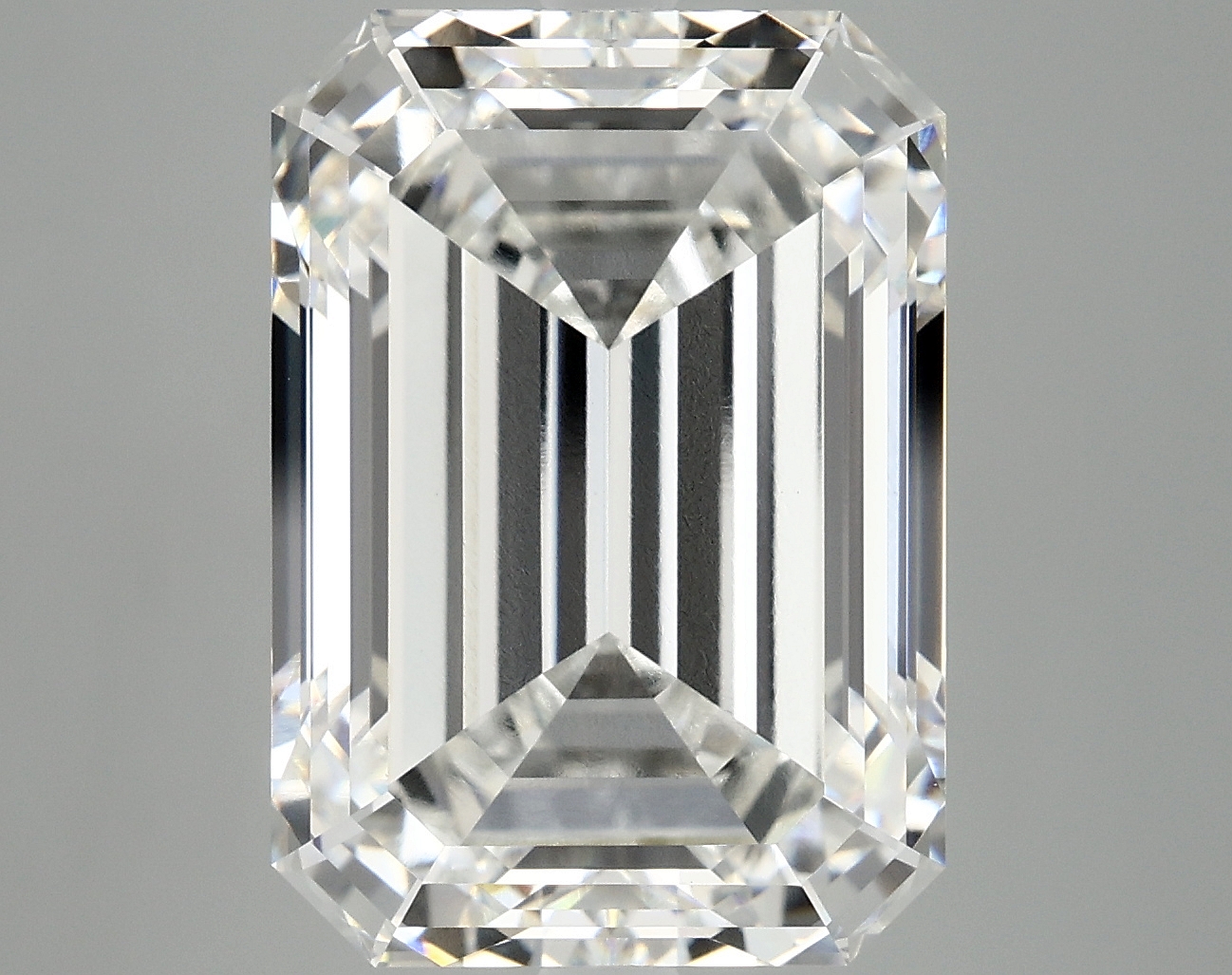 11.08ct emerald cut lab diamond, F color, VS1 clarity, 15.00 x 10.56 x 7.21mm