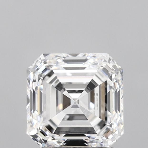 1.58ct Lab-Grown Diamond, Asscher Cut, D/VVS1 Clarity