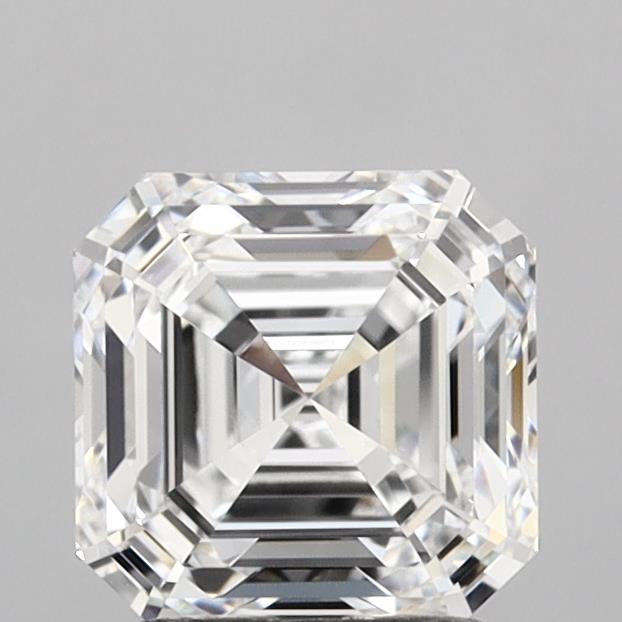 2.02ct Lab-Grown Diamond, Asscher Cut, D/IF, 7.02mm ID